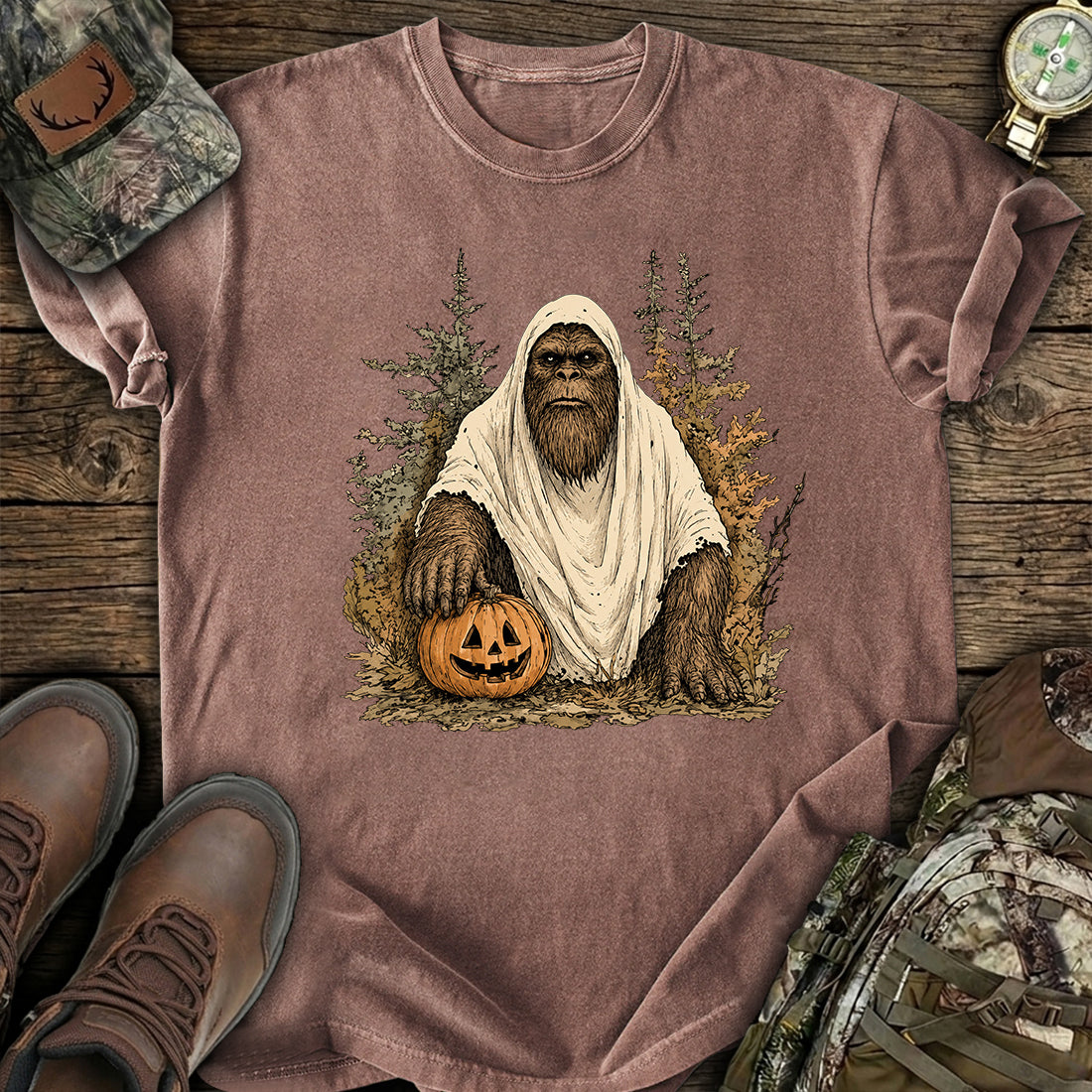 Ghost Bigfoot T-Shirt product image 6