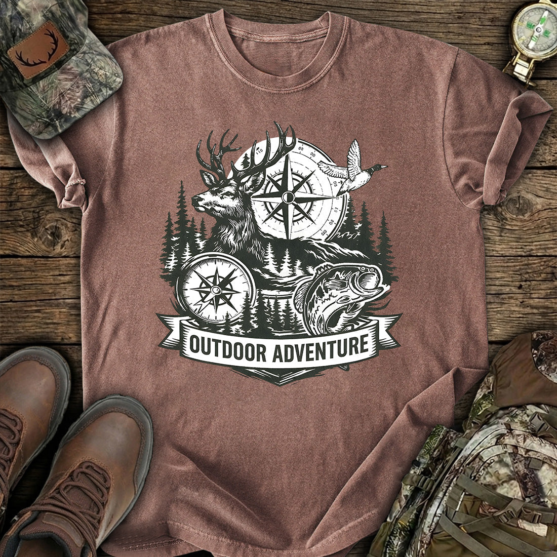 Outdoor Adventure Hunting T-Shirt product image 7