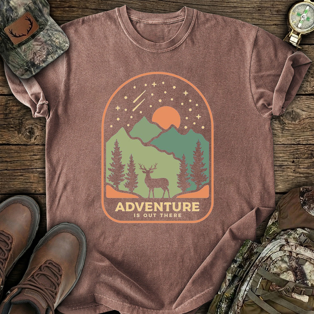 Adventure Deer T-Shirt product image 6