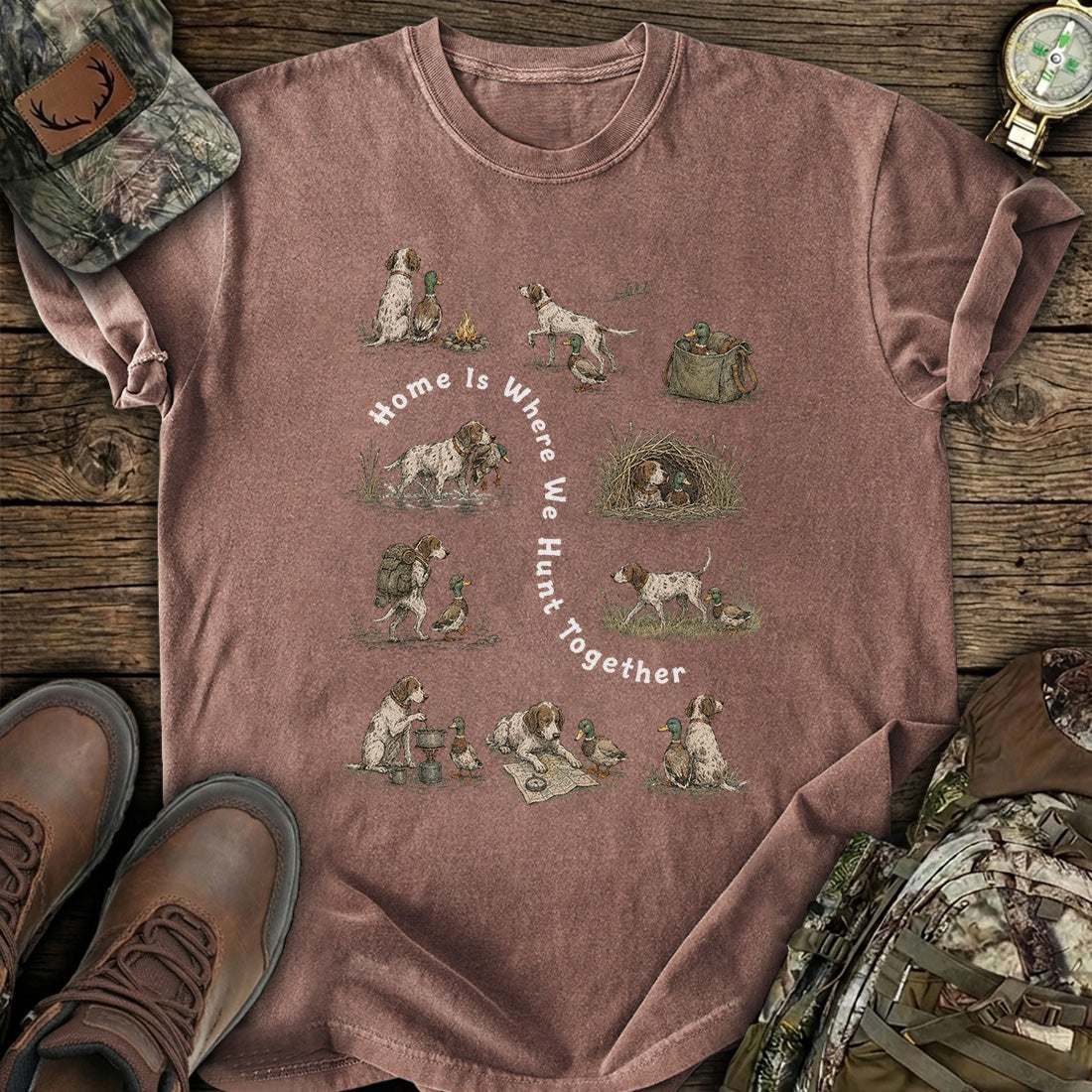 Hunting Dog Bond T-Shirt product image 6