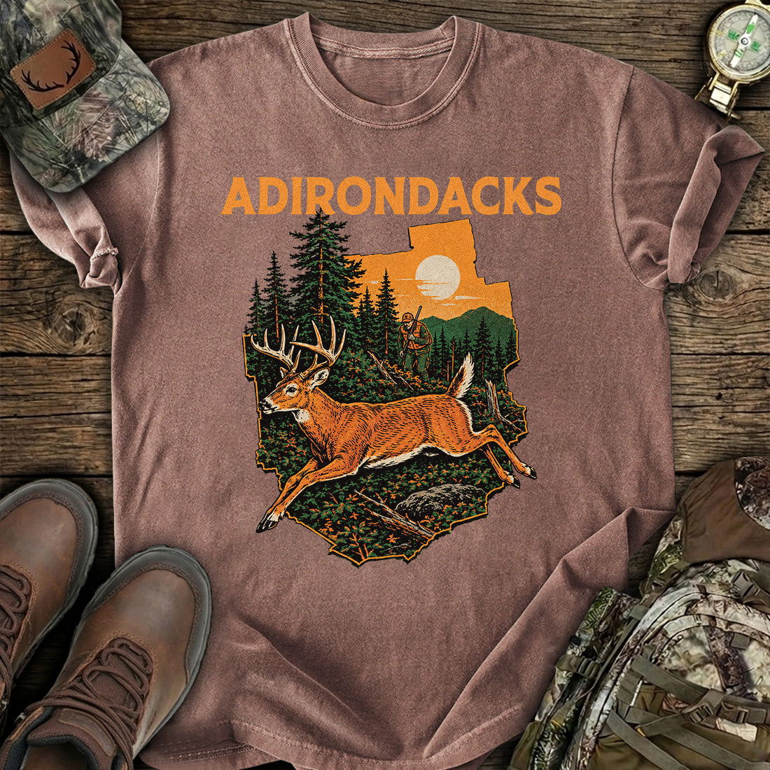 Adirondack Deer Soul T-Shirt product image 4