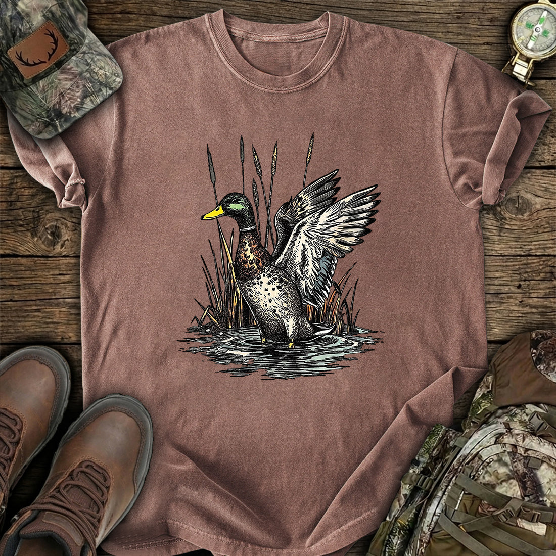 Mallard Duck Hunt T-Shirt product image 6