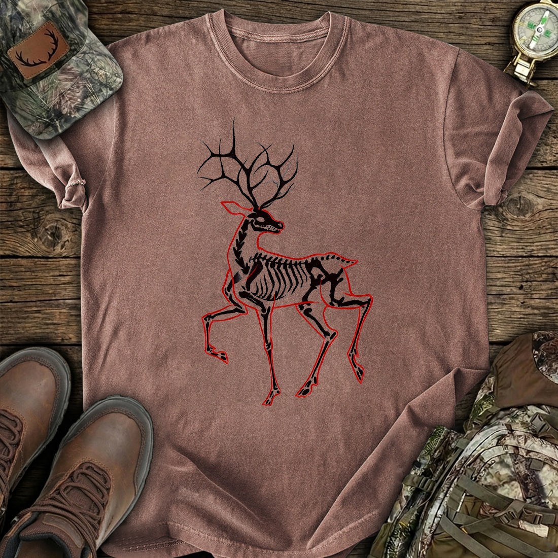 Bone Stag Spirit T-Shirt product image 6