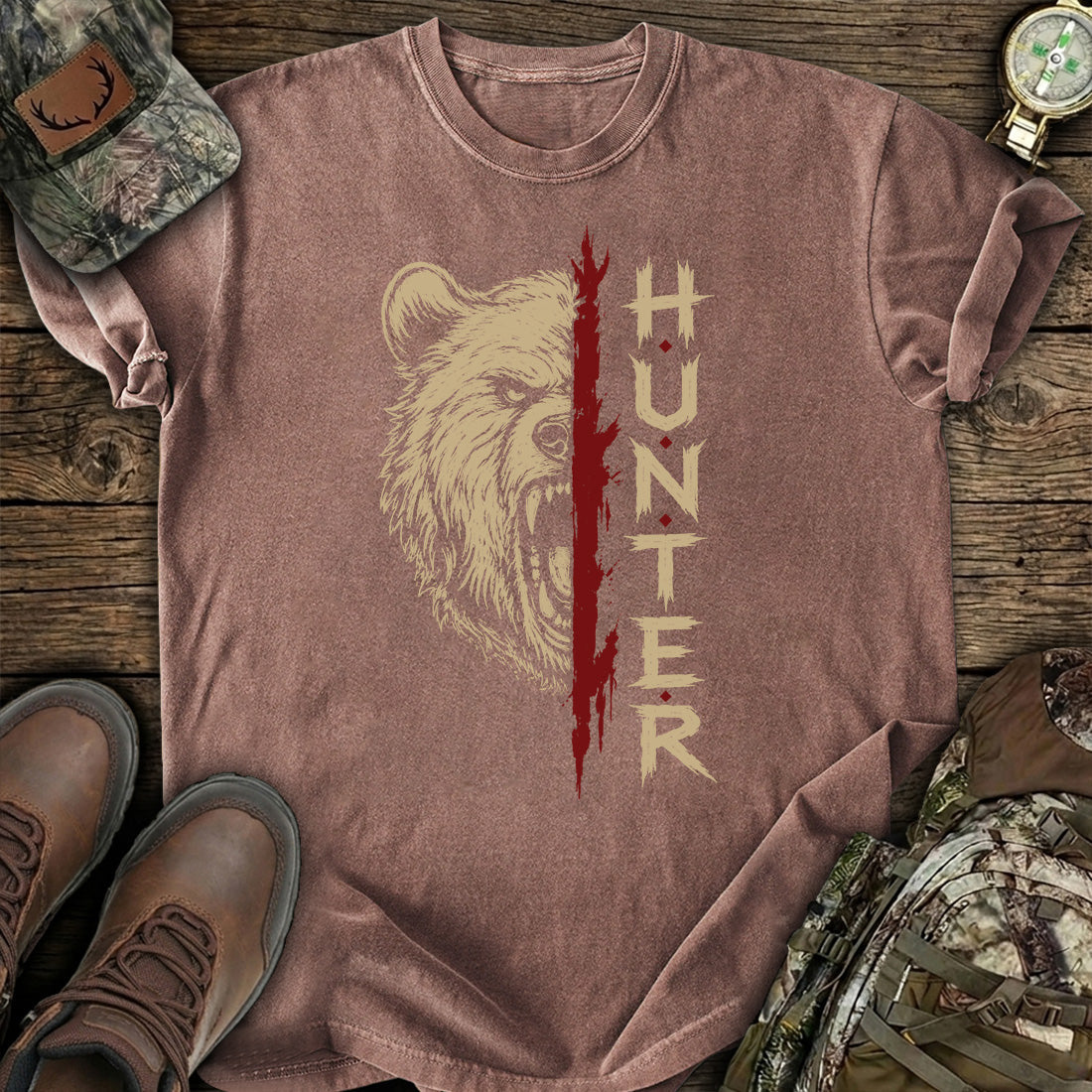 Bear Hunter T-Shirt product image 5
