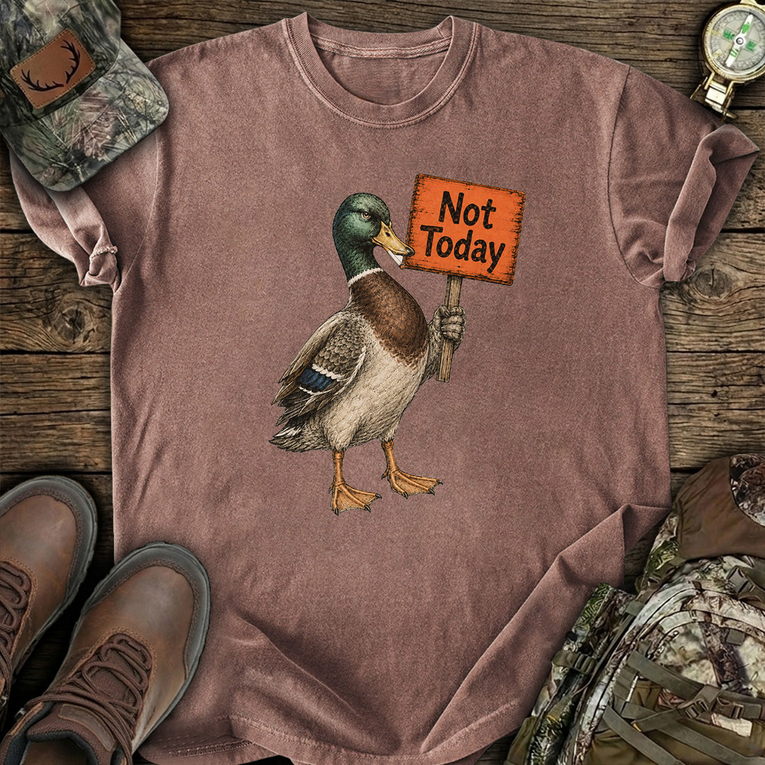 Not Today Mallard T-Shirt product image 6