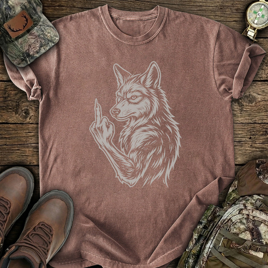 Lone Wolf Attitude T-Shirt product image 3