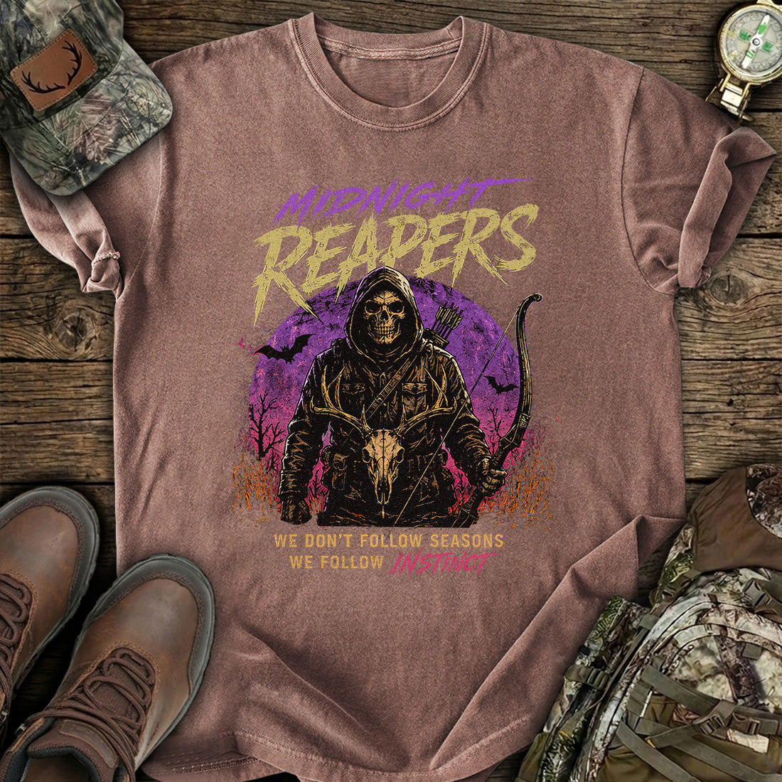 Midnight Bow Reaper T-Shirt product image 5