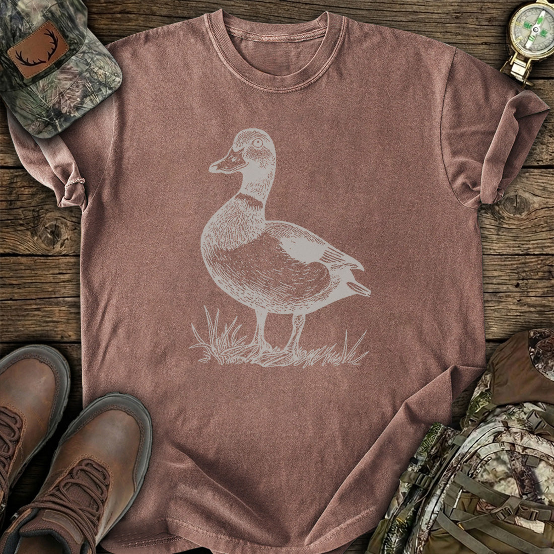 Quiet Marsh Duck T-Shirt product image 2