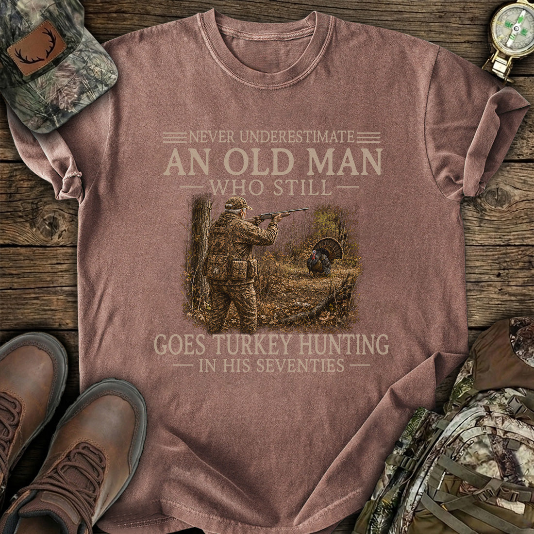 Personalized Seventy Gobbler Grit T-Shirt product image 5