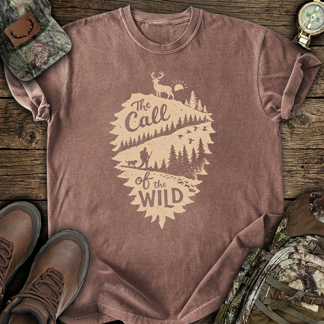 The Call Of Wild Hunting T-Shirt product image 7