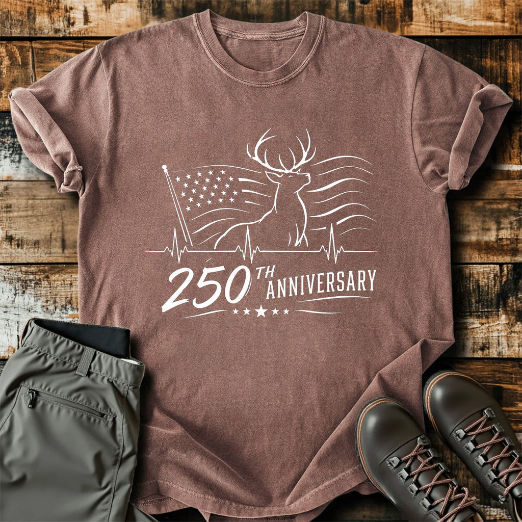 250th Deer Hunting American T-Shirt product image 7