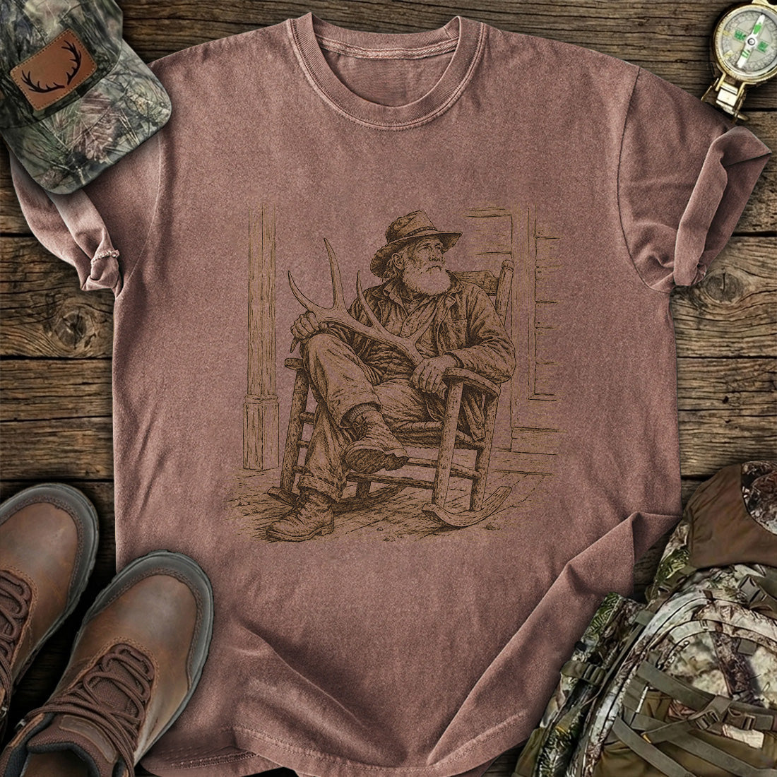 Hunter’s Quiet Pride T-Shirt product image 3