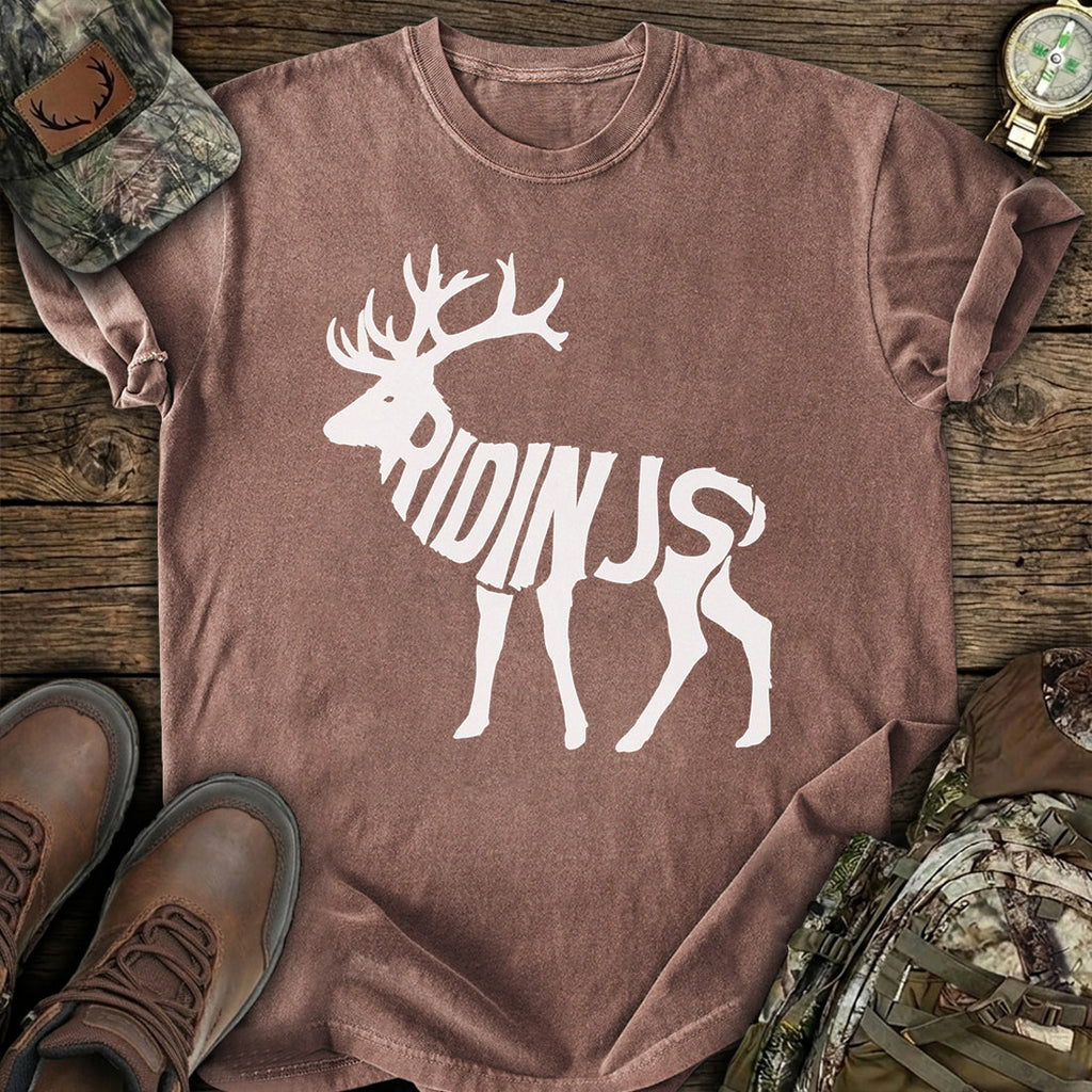 Funny Elk Pun T-Shirt product image 6