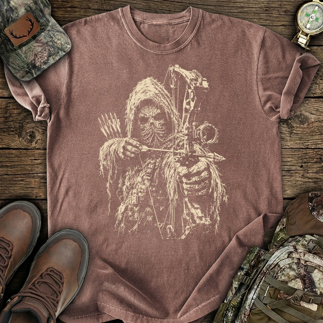 Death Draws Quiet T-Shirt product image 4