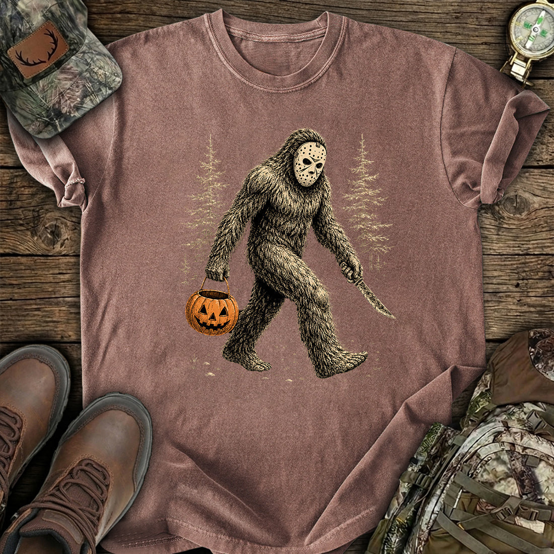 Haunted Bigfoot T-Shirt product image 4