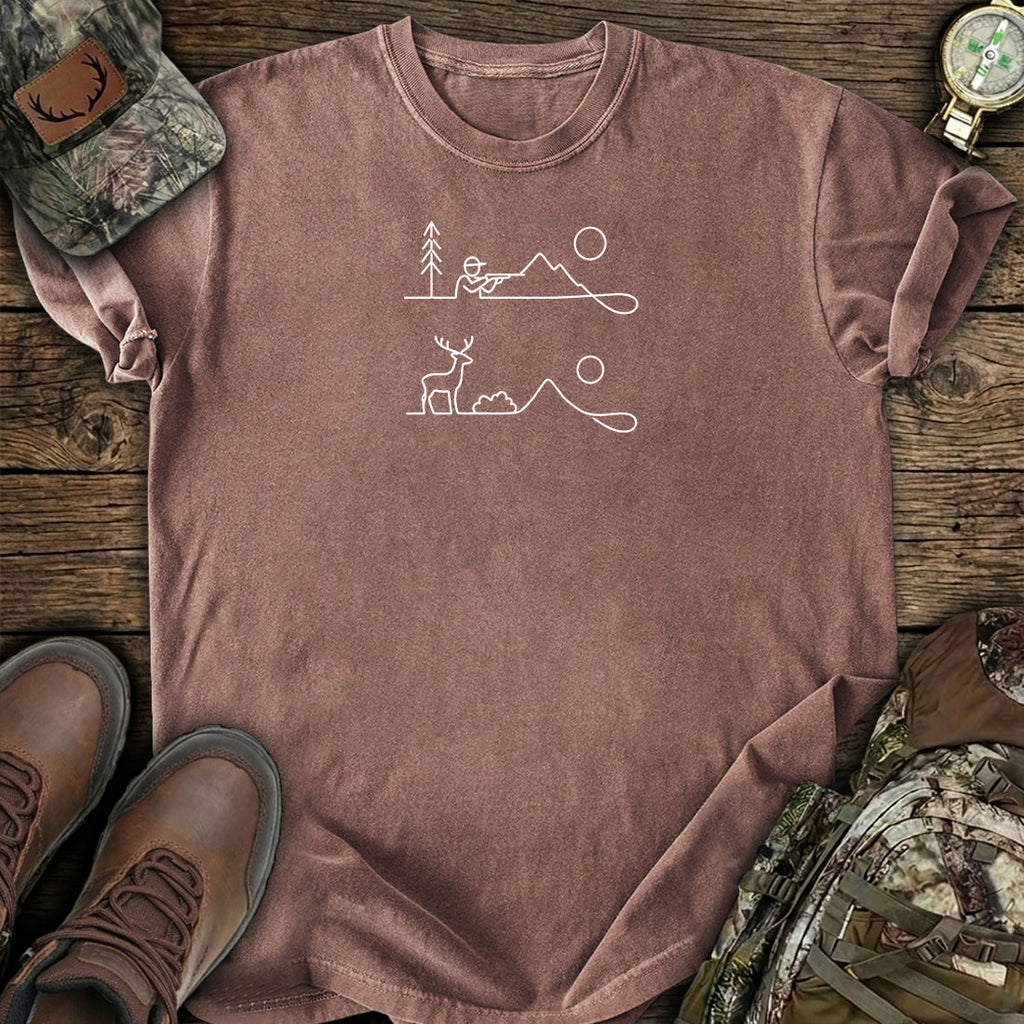Minimal Hunter Line T-Shirt product image 5
