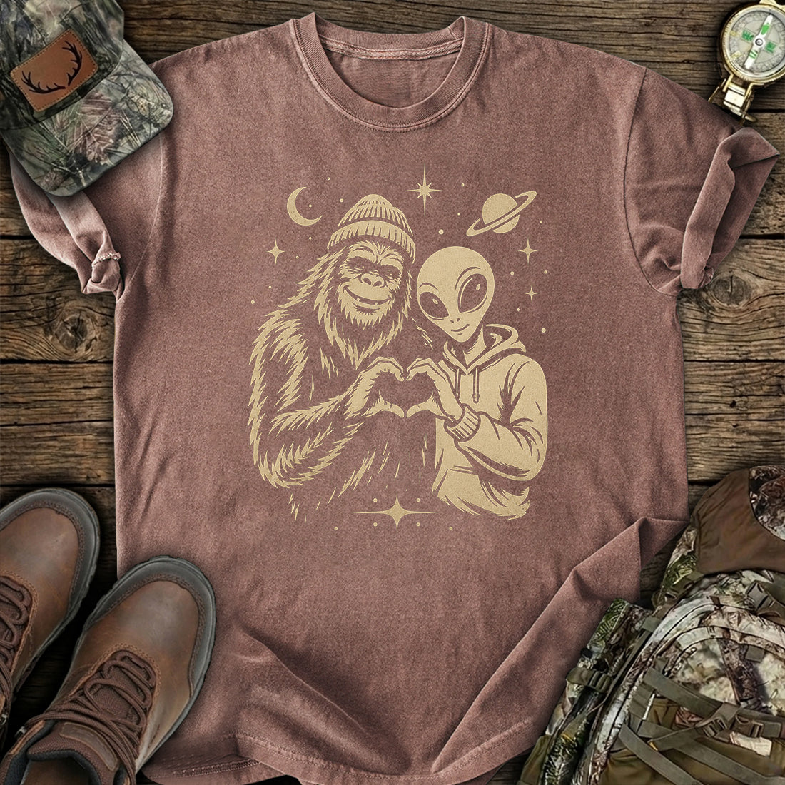 Cosmic Kin Bigfoot T-Shirt product image 5