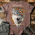 Wolf Wanderer Boho Art T-Shirt product image 1