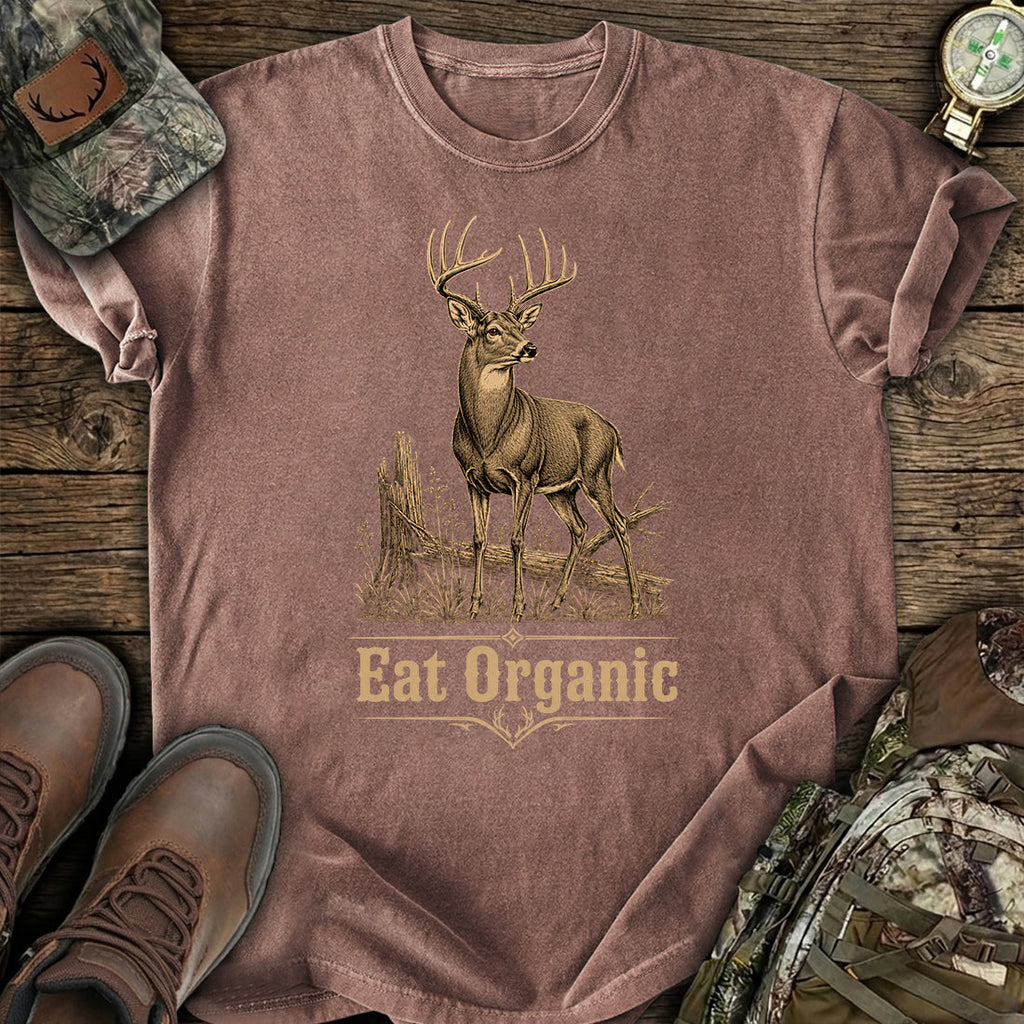 Deer Hunting Organic T-Shirt product image 3
