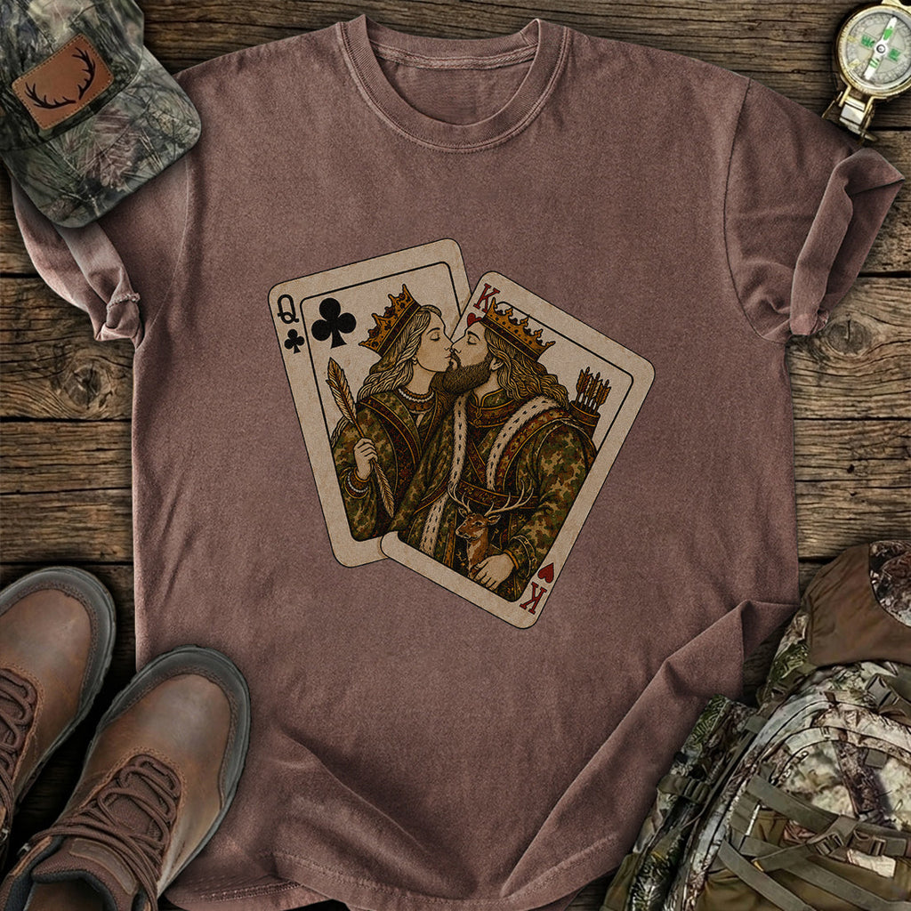 Hunter Hearts Royal T-Shirt product image 1