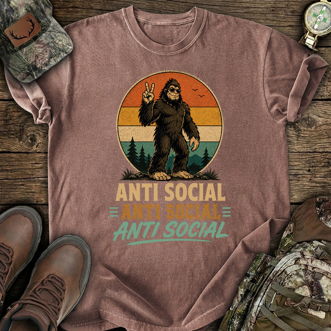 Lone Sasquatch Soul T-Shirt product image 4