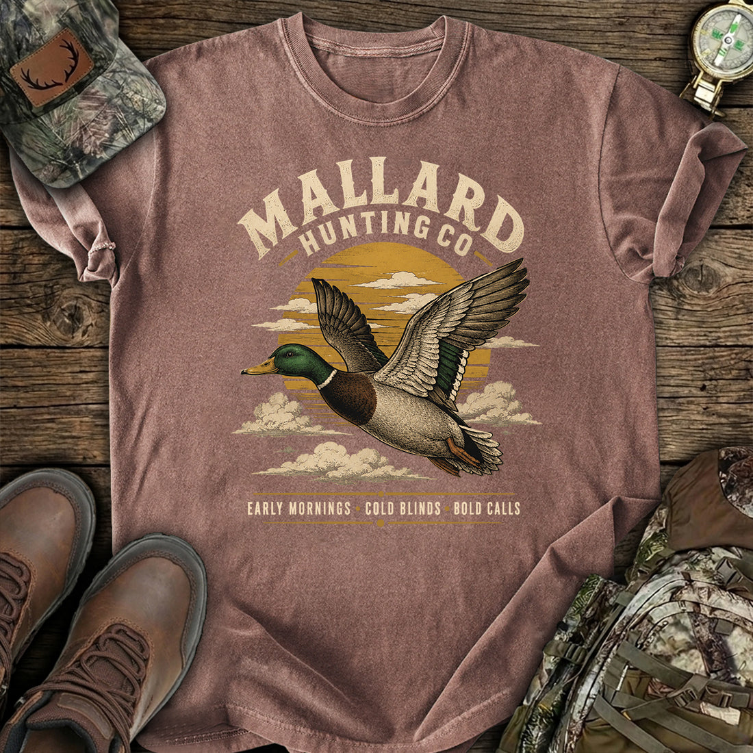 Mallard Dawn Calling T-Shirt product image 5