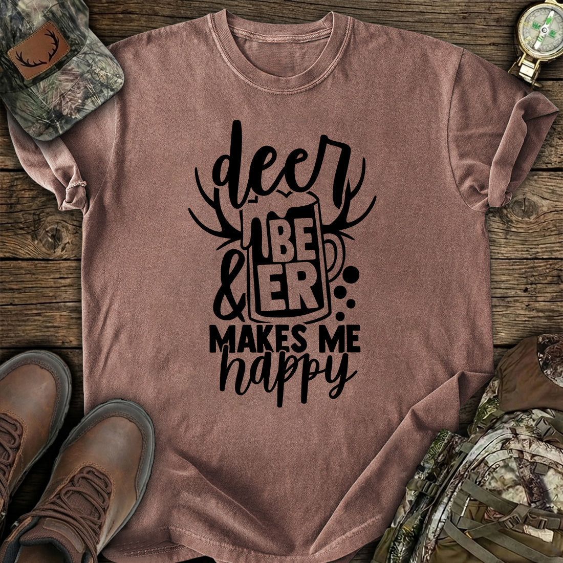 Antler Joy Beer T-Shirt product image 5