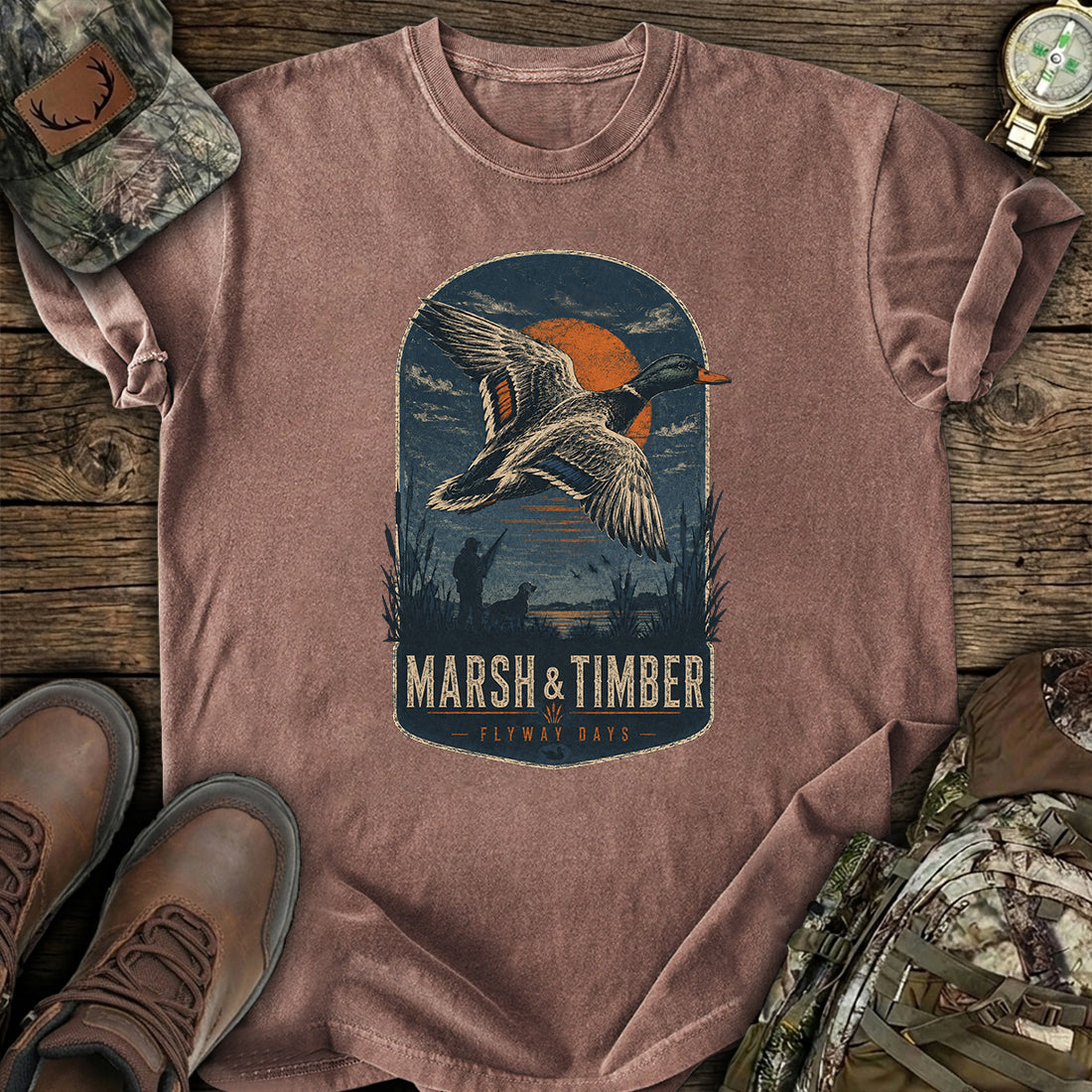 Marsh Timber Flyway T-Shirt product image 4