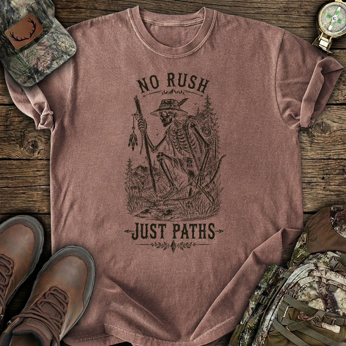 Skeleton Hunting Archer T-Shirt product image 2