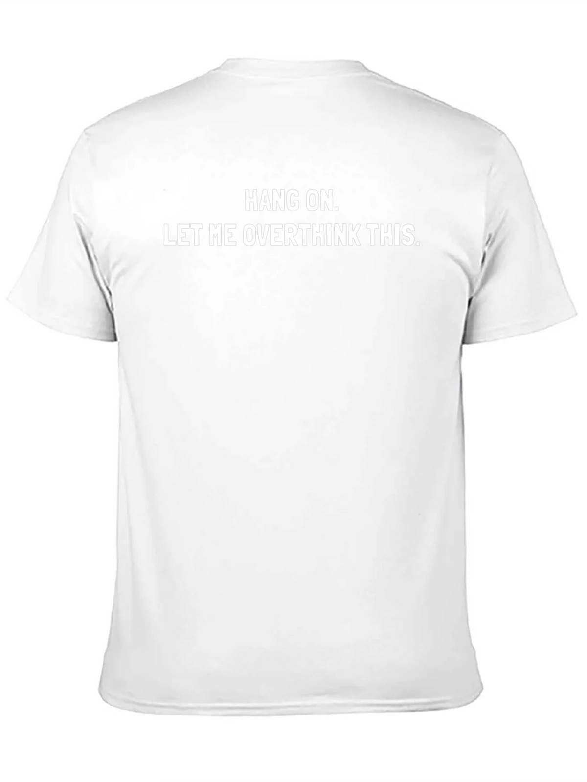 Hang On Let Me Overthink This Black T-Shirt product image 10