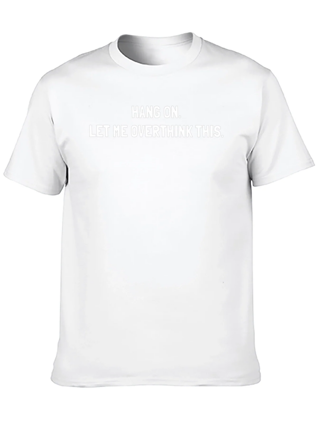 Hang On Let Me Overthink This Black T-Shirt product image 9