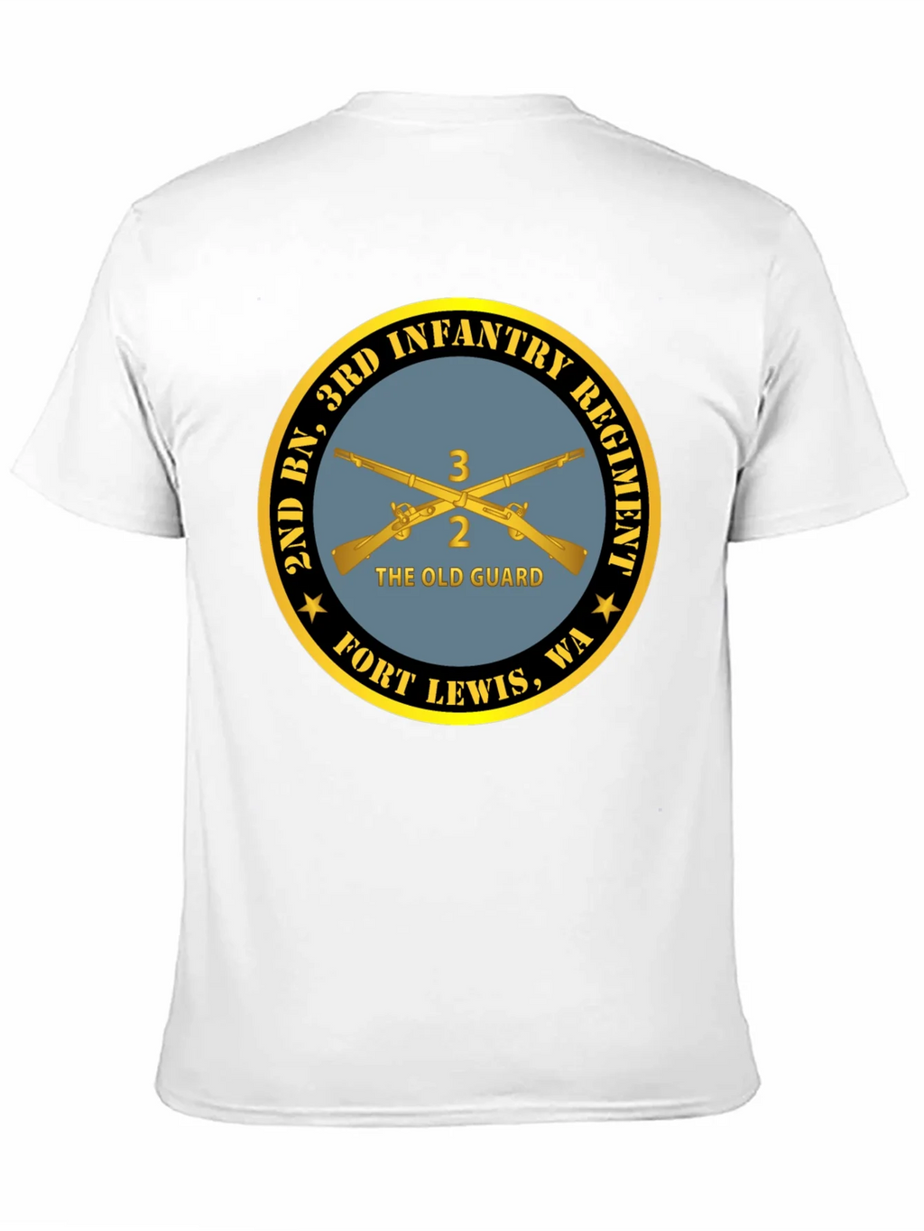 2nd BN 3rd Infantry Regiment Black T-Shirt product image 10