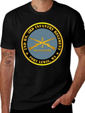 2nd BN 3rd Infantry Regiment Black T-Shirt product image 1