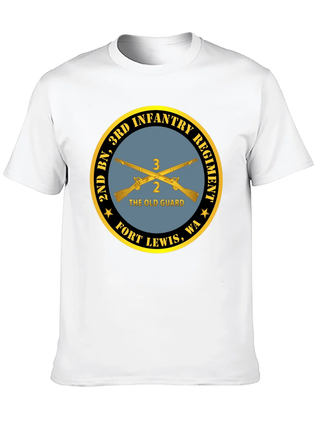 2nd BN 3rd Infantry Regiment Black T-Shirt product image 9