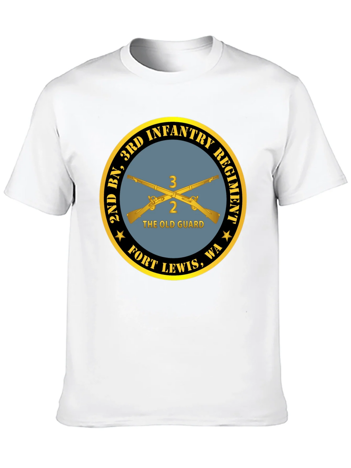 2nd BN 3rd Infantry Regiment Black T-Shirt product image 9
