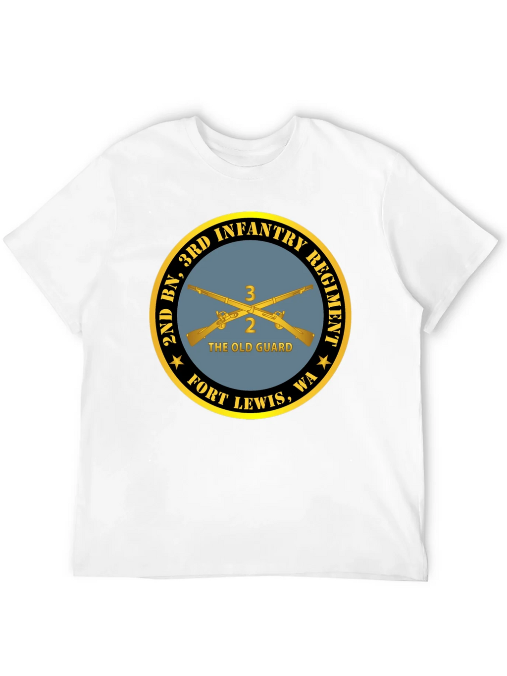 2nd BN 3rd Infantry Regiment Black T-Shirt product image 11