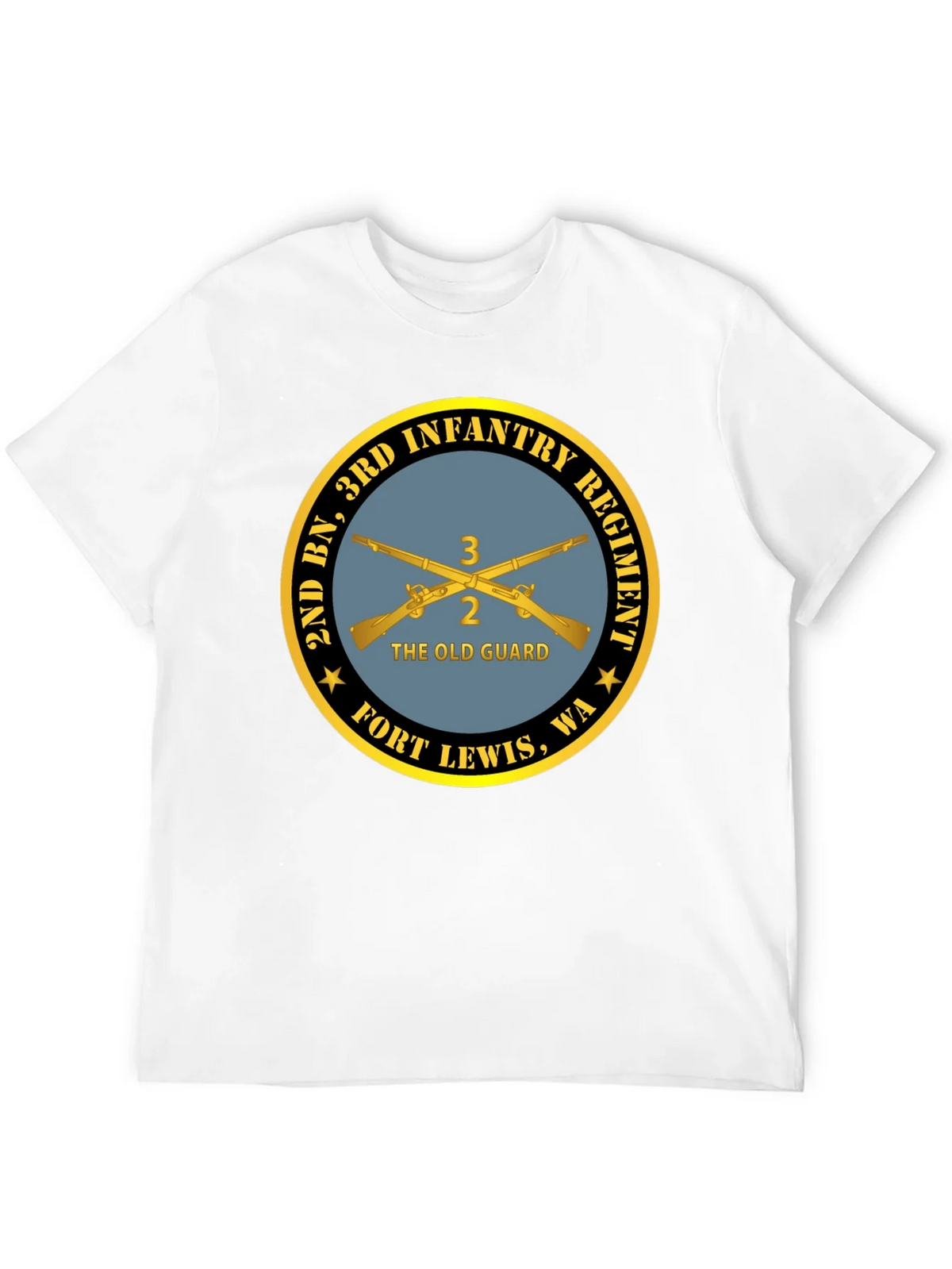 2nd BN 3rd Infantry Regiment Black T-Shirt product image 11