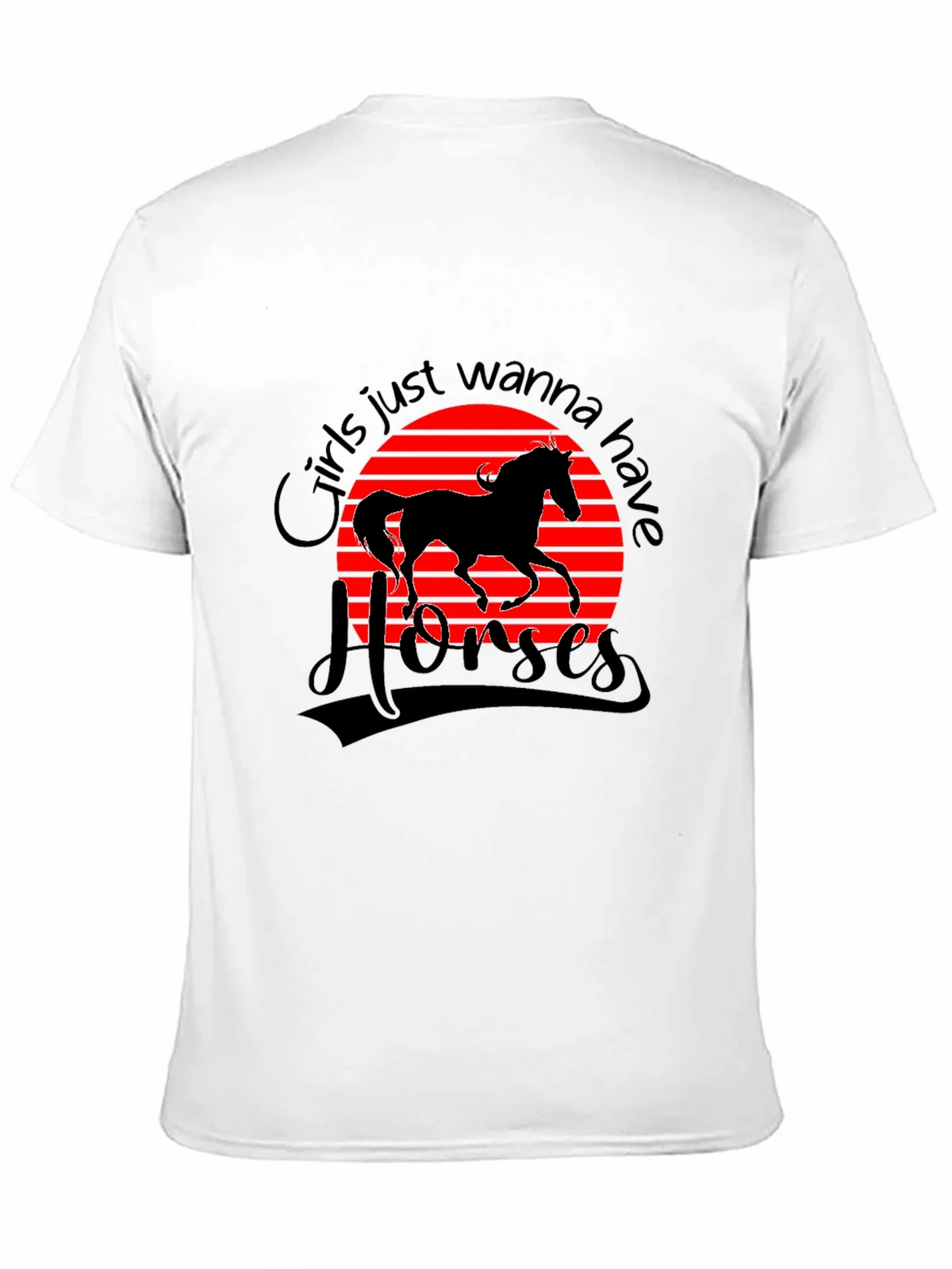 Girls Just Wanna Have Horses T-Shirt product image 10