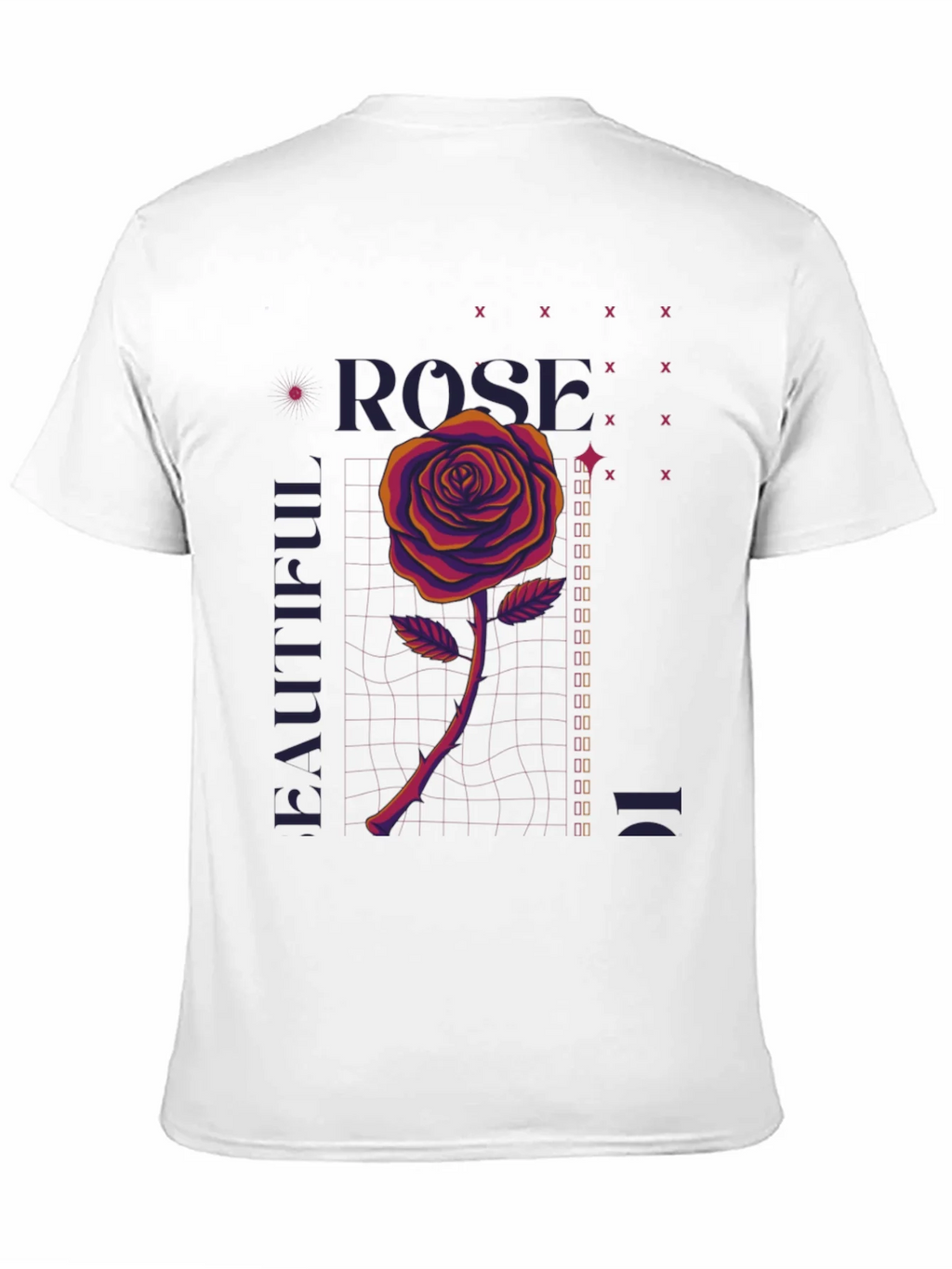 Rose Graphic Print Tee - Beautiful Design product image 10