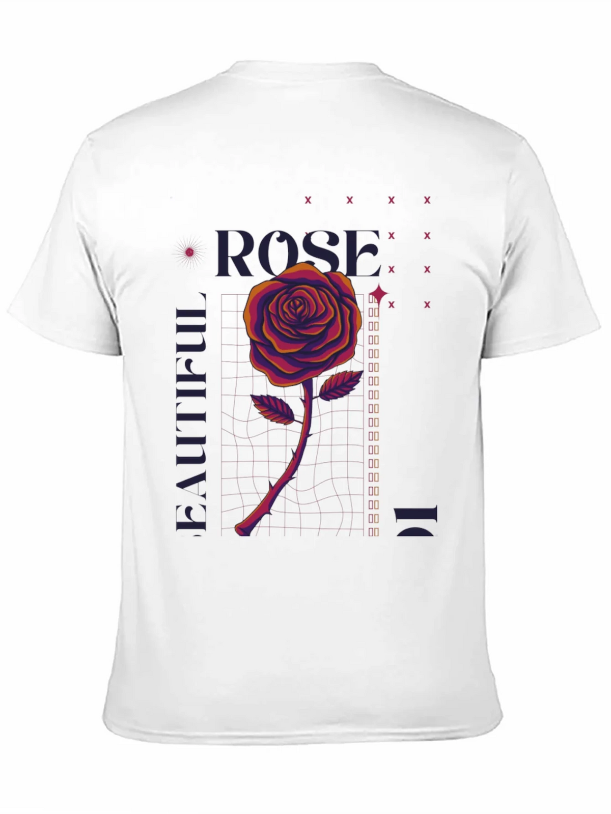 Rose Graphic Print Tee - Beautiful Design product image 10
