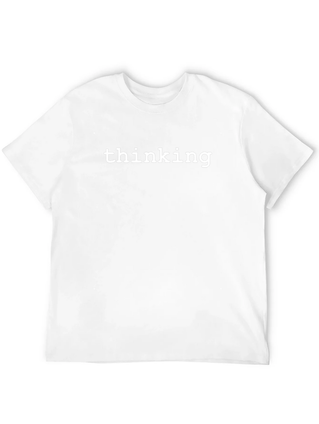 Thinking T-Shirt: Smart & Simple Black Tee product image 11