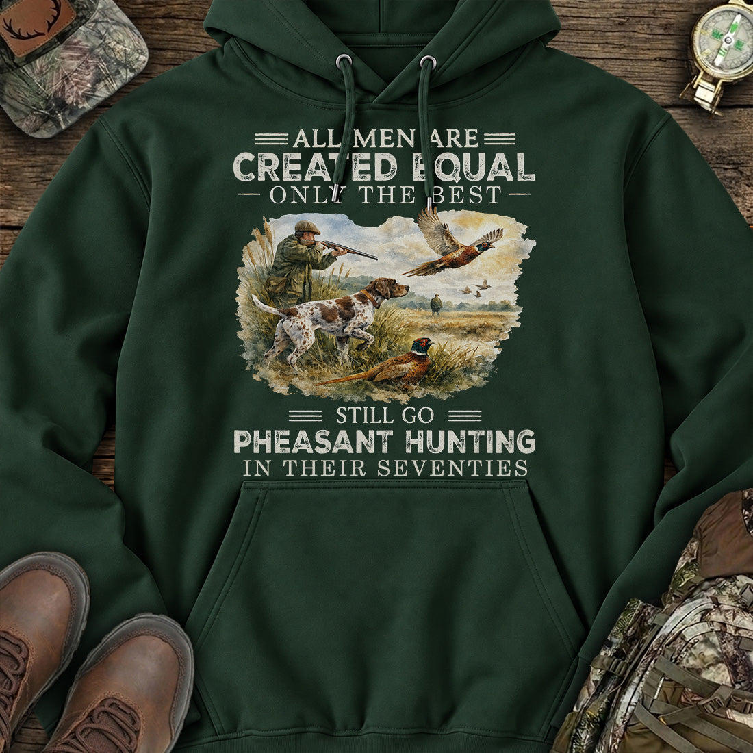Seventies Pheasant Hunt Hoodie product image 5
