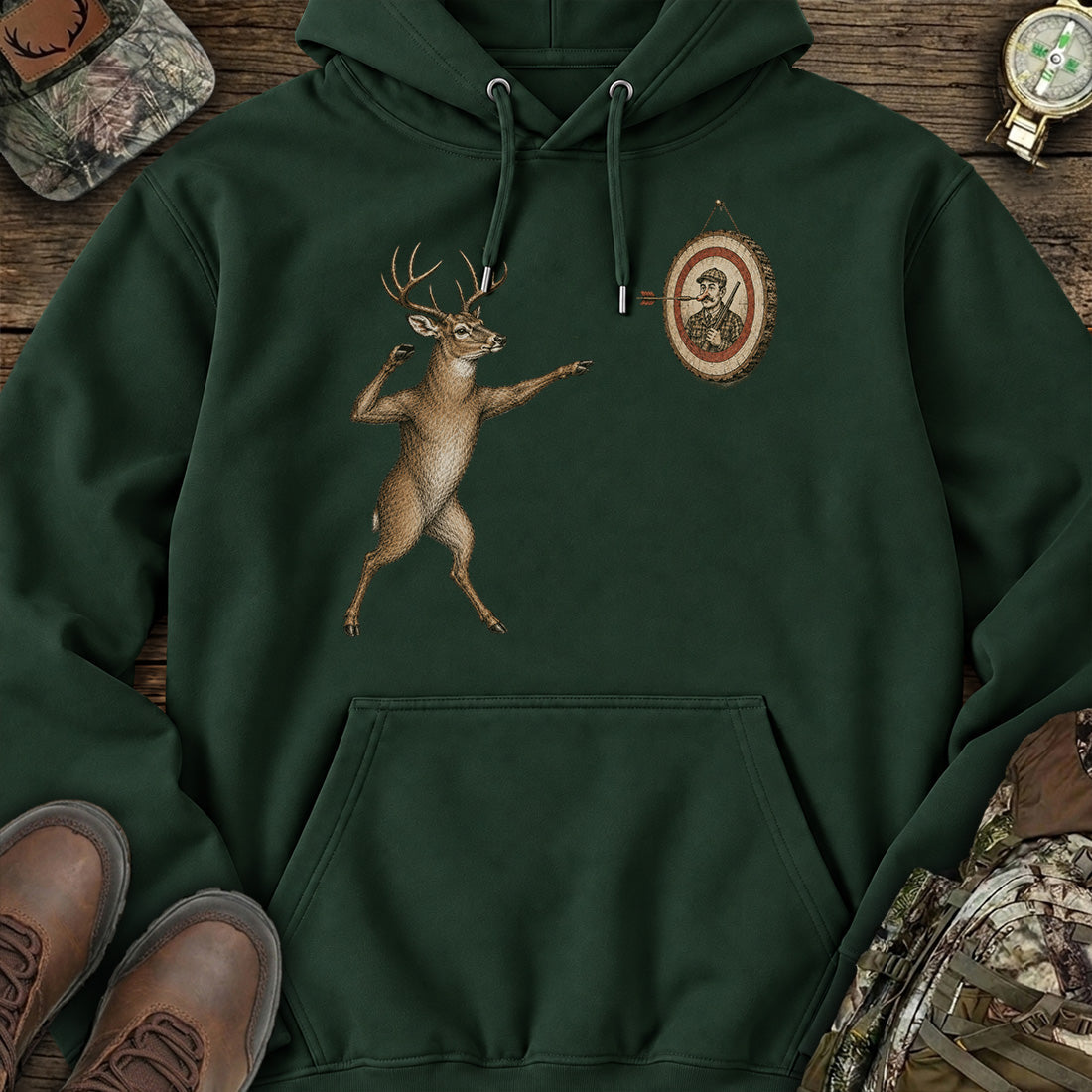 Hunter Becomes Hunted Hoodie product image 4