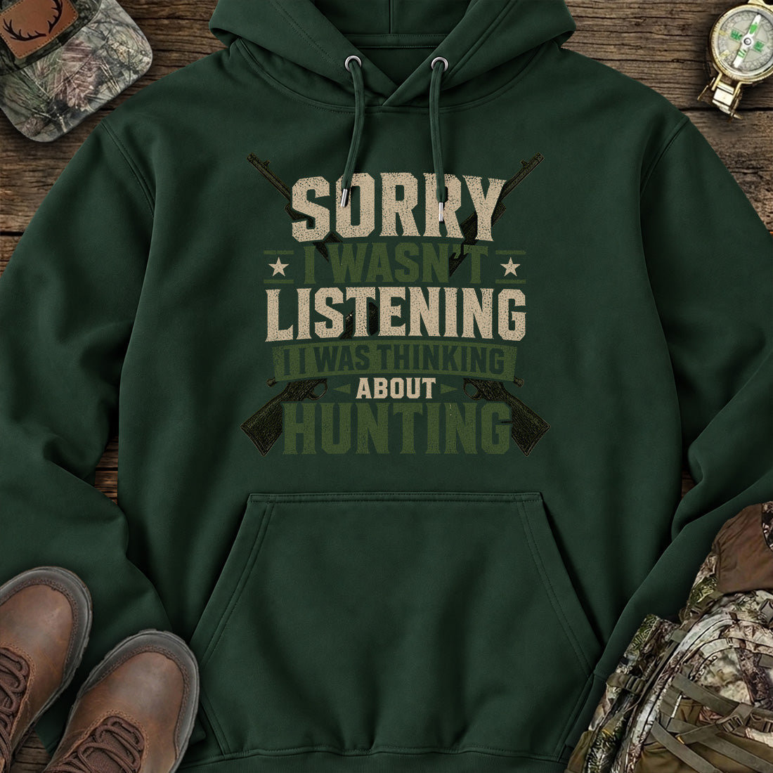 Hunting On My Mind Hoodie product image 5