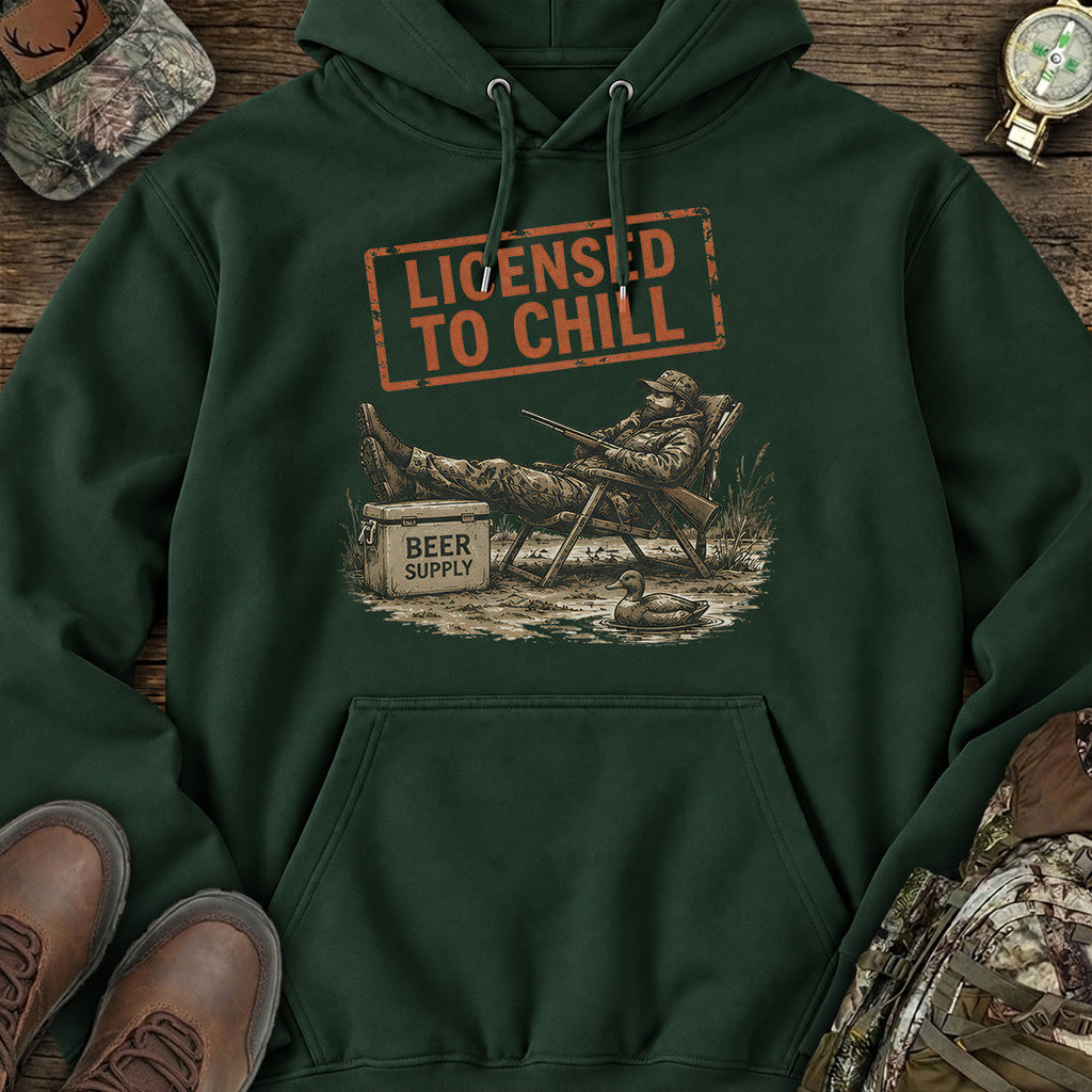 Licensed To Chill Hoodie product image 5