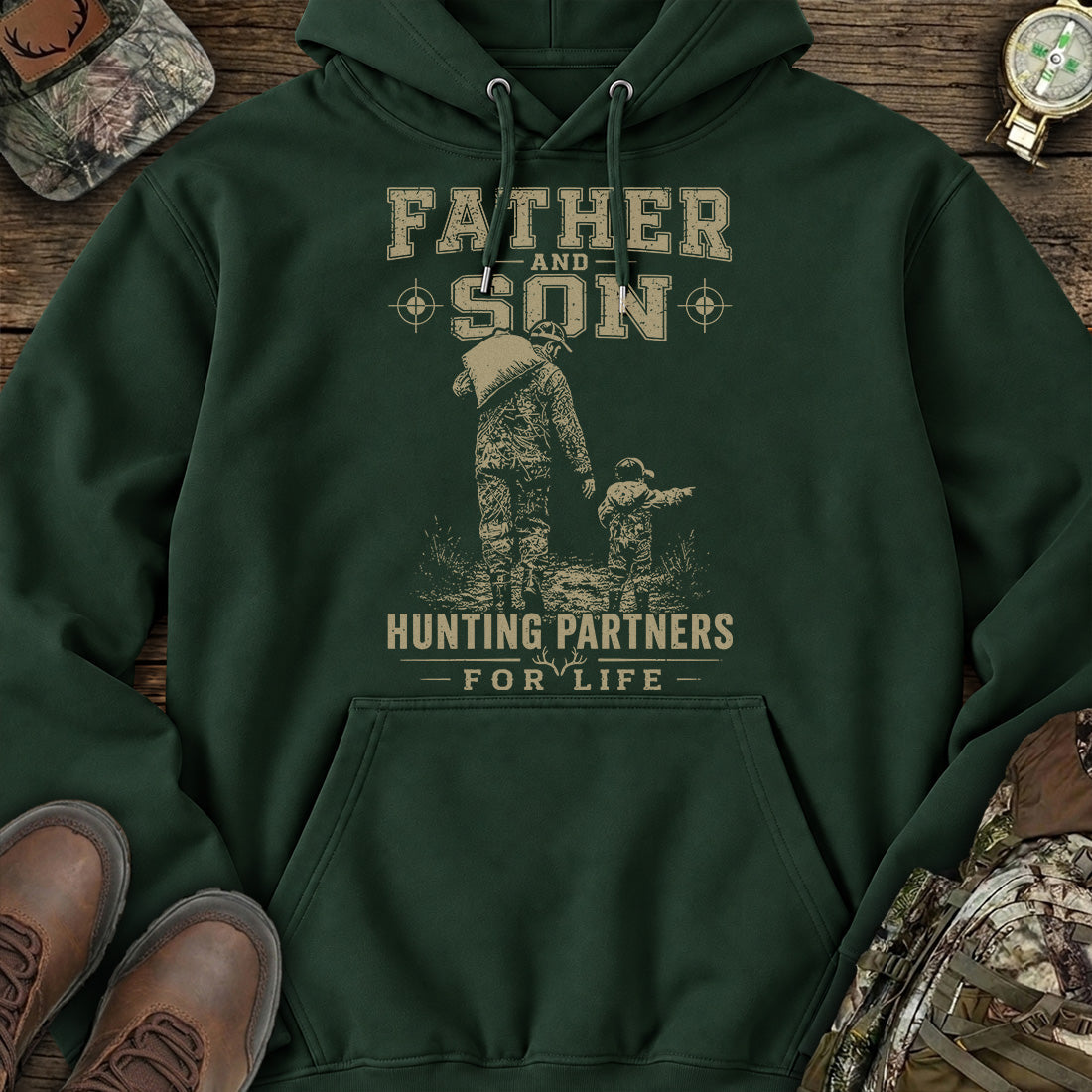 Father Son Hunting Bond Hoodie product image 5