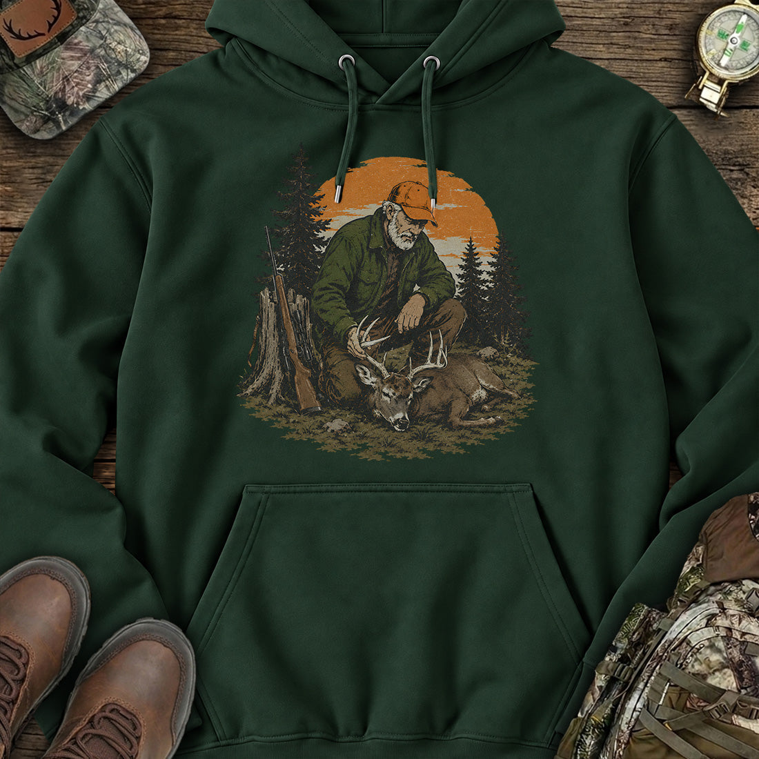 Last Light Deer Hunting Hoodie product image 5