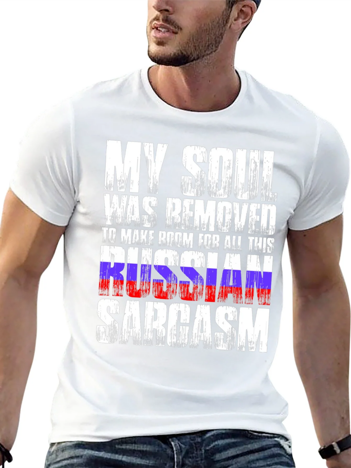 Russian Sarcasm Graphic T-Shirt product image 12