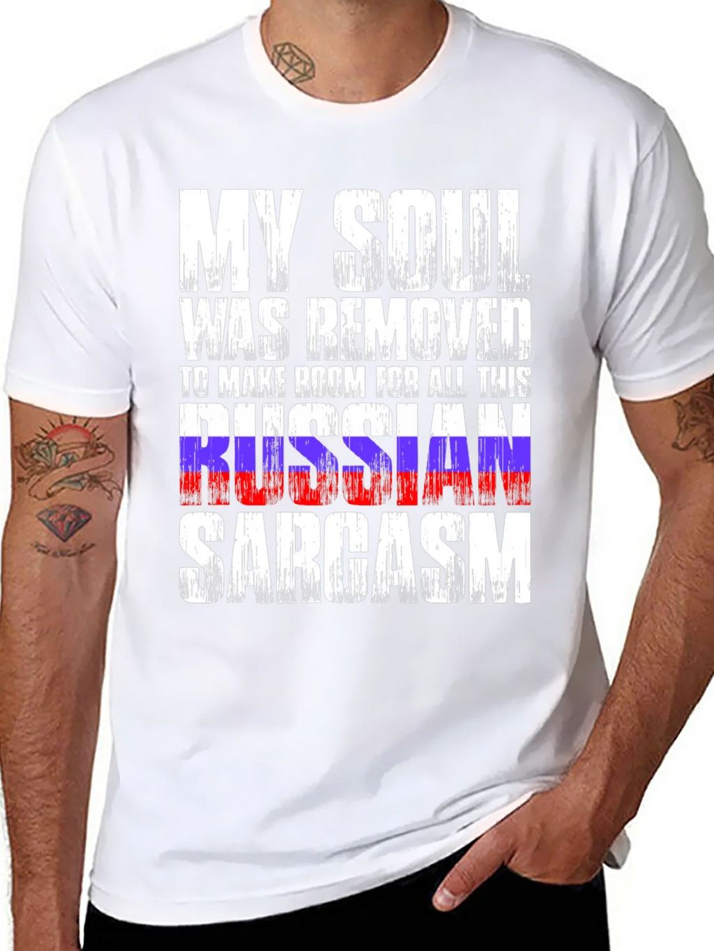 Russian Sarcasm Graphic T-Shirt product image 7