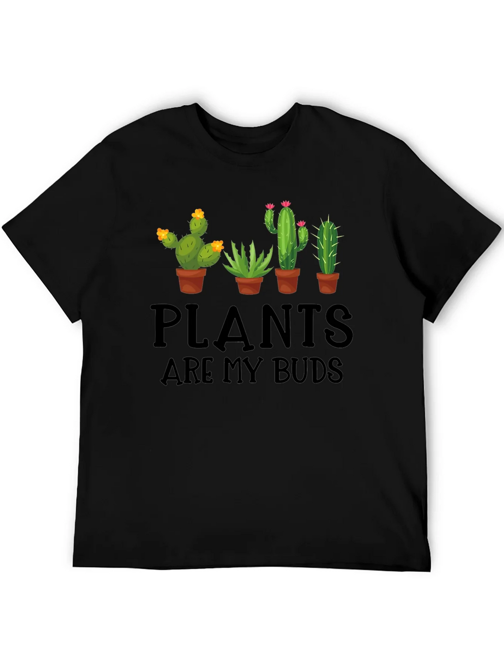 Plants are my Buds Graphic T-Shirt product image 5